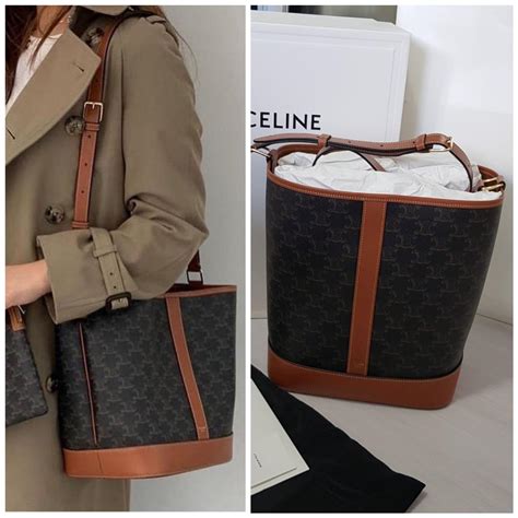 bucket bag celine|celine triomphe bucket bag medium.